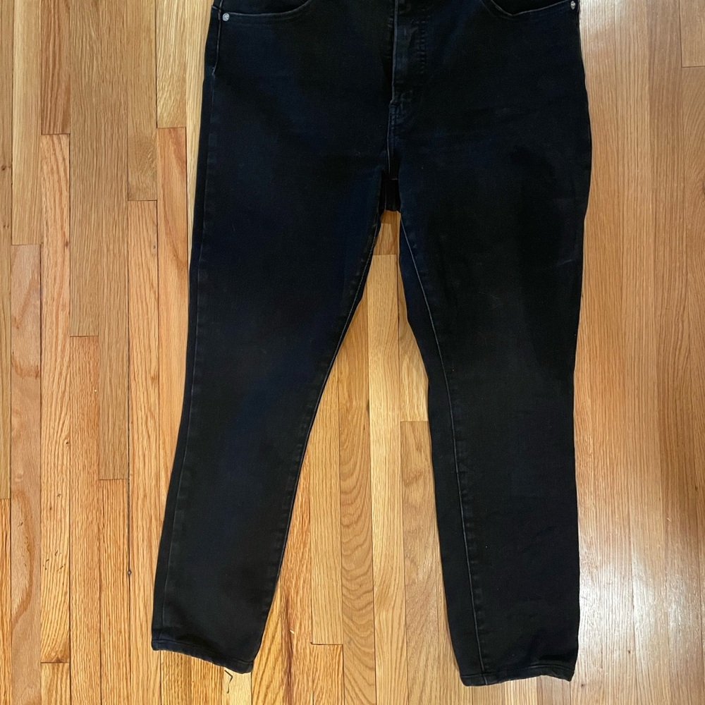 Black Denim Skinny Jeans